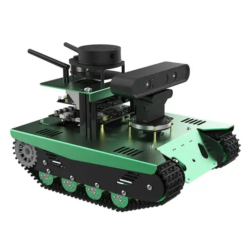 AI Vision Robot Tank Kit with Lidar & Python Programming